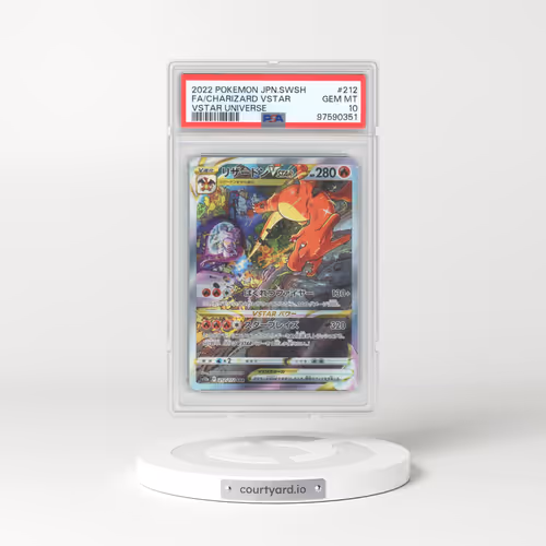 2022 Pokémon Sword & Shield Vstar Universe #212 Charizard Vstar - Full Art (PSA 10 GEM MINT)