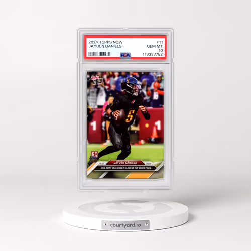 2024 Topps Now #11 Jayden Daniels (PSA 10 GEM MINT)