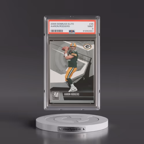 2006 Donruss Elite #35 Aaron Rodgers (PSA 9 MINT)