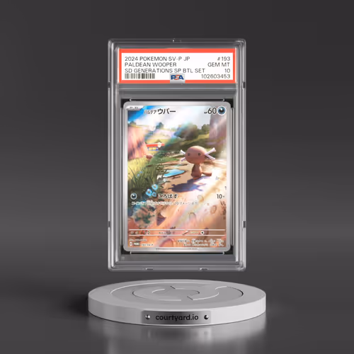 2024 Pokémon SV-P Promo #193 Paldean Wooper - Start Deck Generations Special Battle Set (PSA 10 GEM MINT)