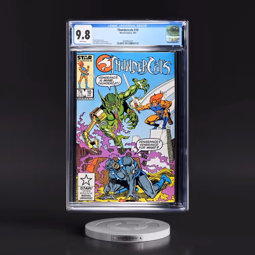 Thundercats #10 CGC 9.8 White Pages (Marvel Comics, 4/87) - Universal