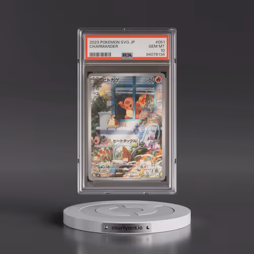 2023 Pokémon Svg-Venusaur & Charizard & Blastoise Special Deck Set EX #051 Charmander (PSA 10 GEM MI