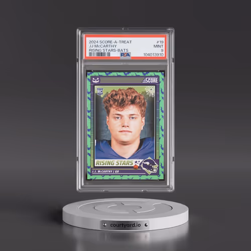 2024 Panini Score-A-Treat Rising Stars #19 JJ McCarthy - Bats (PSA 9 MINT)