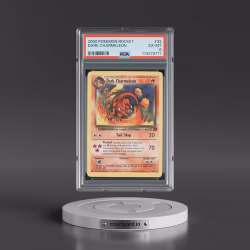 2000 Pokémon Rocket #32 Dark Charmeleon (PSA 6 EX-MT)