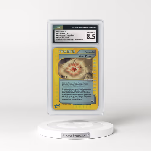 2003 Skyridge #139/144 Star Piece - Reverse Holo (CGC 8.5 NM-MT+)