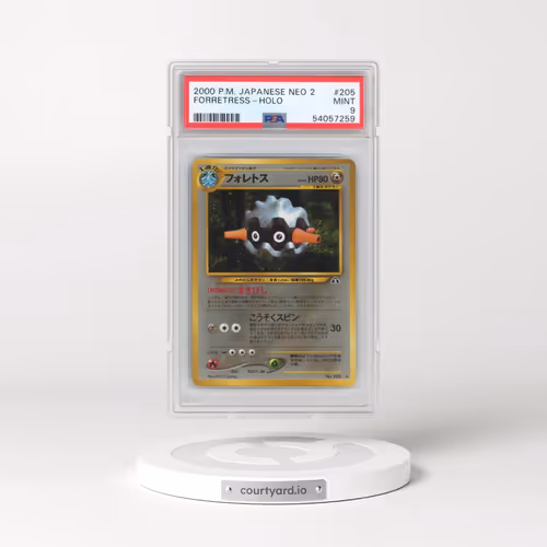 2000 Pokémon Neo 2 #205 Forretress - Holo (PSA 9 MINT)