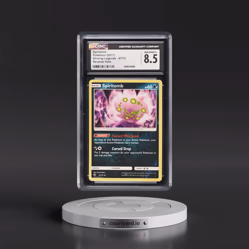 2017 Shining Legends #47/73 Spiritomb - Reverse Holo (CGC 8.5 NM-MT+)