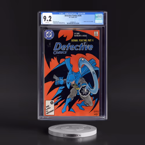 Detective Comics #578 CGC 9.2 White Pages (DC Comics, 9/87) - Universal
