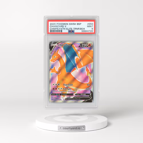 2020 Champion's Path #50 Charizard V - Full Art Holo (PSA 9 MINT)