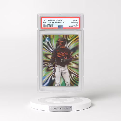 2023 Bowman Draft Mood Ring #MR6 Enrique Bradfield Jr. (PSA 10 GEM MINT)