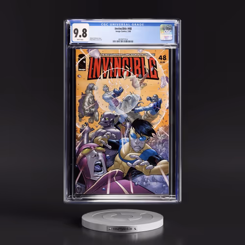 Invincible #48 CGC 9.8 White Pages (Image Comics, 2/08)