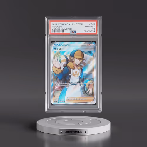 2022 Pokémon Sword & Shield Vstar Universe #245 Volo - Full Art (PSA 10 GEM MINT)