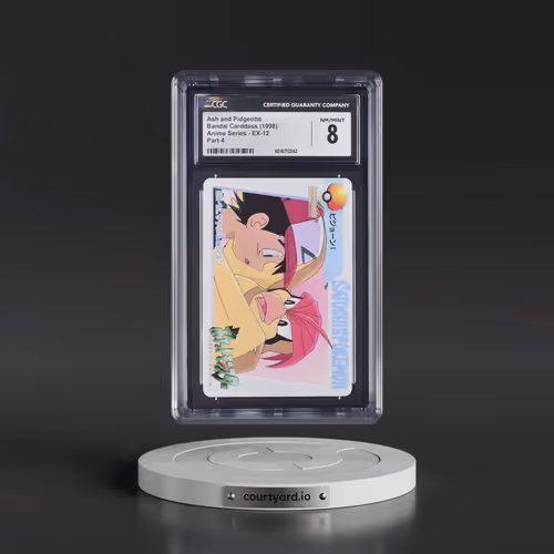 1998 Anime Series #EX-12 Ash and Pidgeotto - Part 4 (CGC 8 NM-MT)