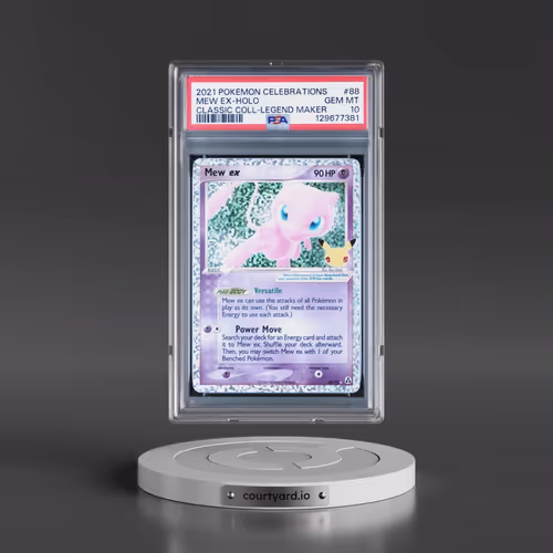 2021 Pokémon Celebrations Classic Collection #88 Mew EX - Holo Holo (PSA 10 GEM MINT)