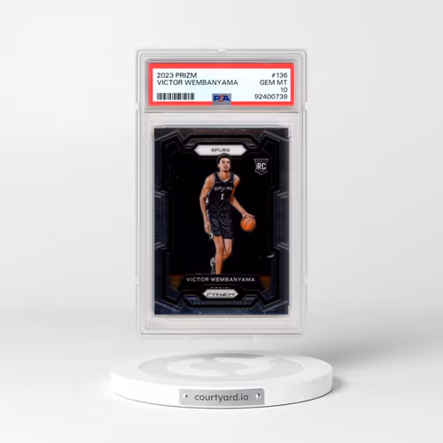 2023 Panini Prizm #136 Victor Wembanyama (PSA 10 GEM MINT)