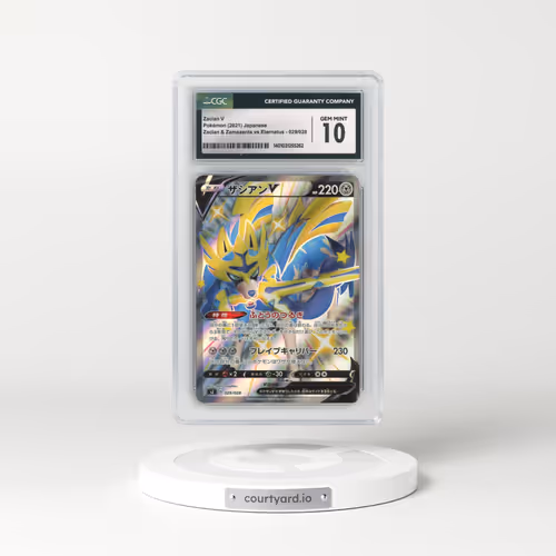 2021 Zacian & Zamazenta vs Eternatus Special Deck #029/028 Zacian V - Holo (CGC 10 GEM MINT)