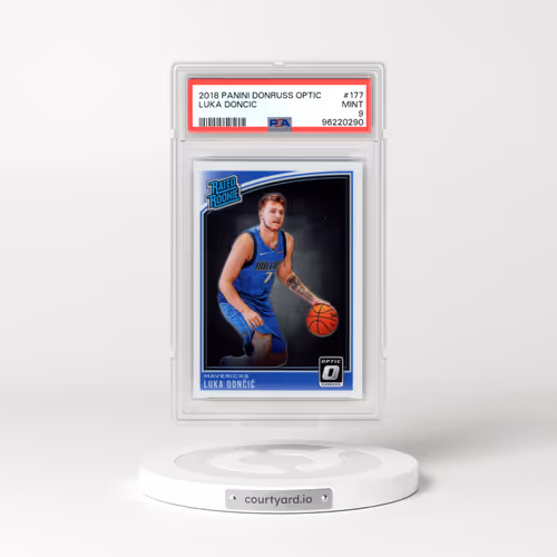 2018 Panini Donruss Optic #177 Luka Doncic (PSA 9 MINT)