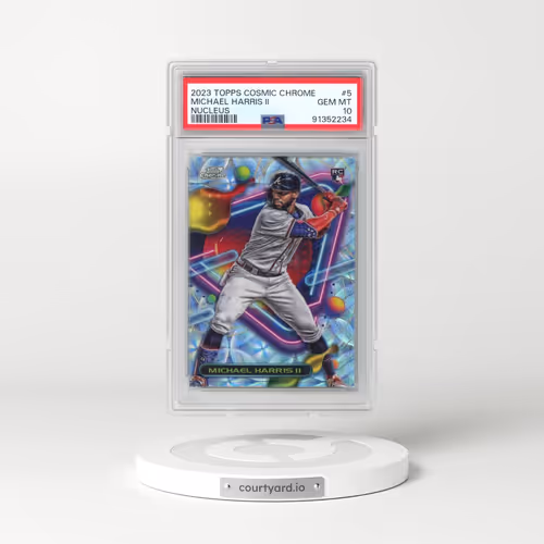 2023 Topps Cosmic Chrome #5 Michael Harris II - Nucleus Refractor (PSA 10 GEM MINT)