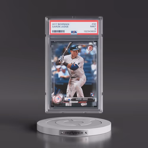 2017 Bowman #32 Aaron Judge (PSA 9 MINT)