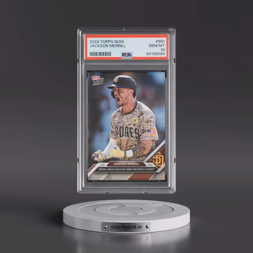 2024 Topps Now #591 Jackson Merrill (PSA 10 GEM MINT)