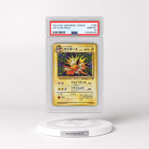 1997 Pokémon Jungle #135 Jolteon - Holo (PSA 10 GEM MINT)