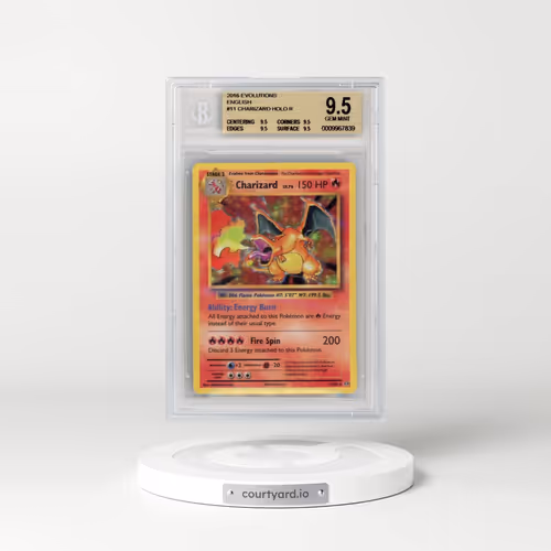 2016 Evolutions #11 Charizard - Holo (BGS 9.5 GEM MINT)