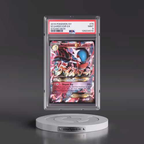 2016 Pokémon XY Steam Siege #79 M Gardevoir EX - Holo (PSA 9 MINT)