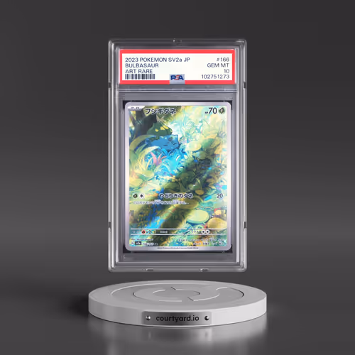 2023 Pokémon Sv2a-Pokemon 151 #166 Bulbasaur - Art Rare (PSA 10 GEM MINT)
