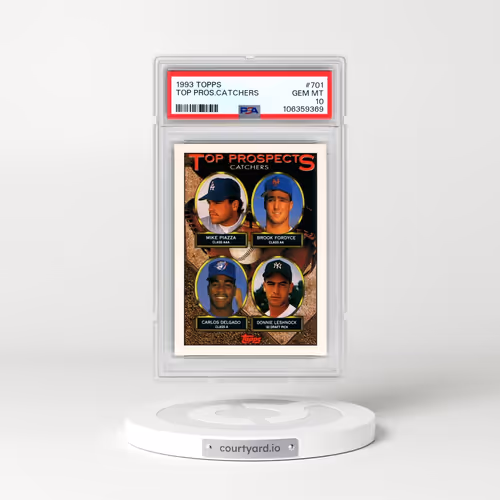 1993 Topps #701 Top Prospects Catchers (PSA 10 GEM MINT)