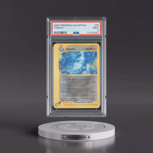 2003 Pokémon Aquapolis #35 Steelix (PSA 9 MINT)