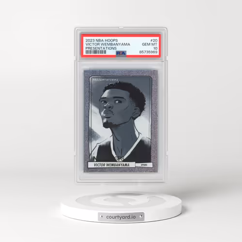2023 Panini NBA Hoops Presentations #20 Victor Wembanyama (PSA 10 GEM MINT)