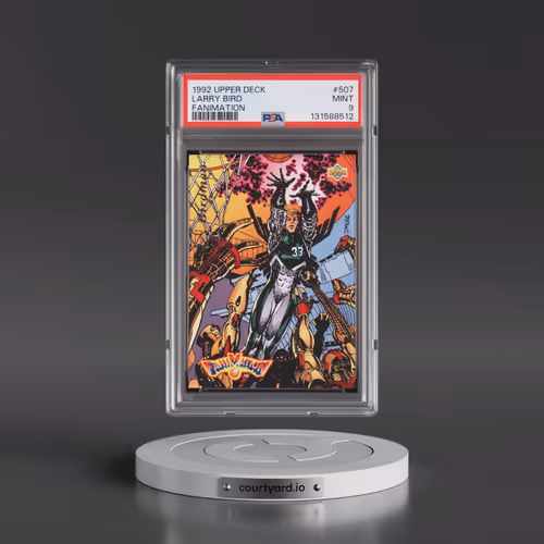 1992 Upper Deck #507 Larry Bird - Fanimation (PSA 9 MINT)