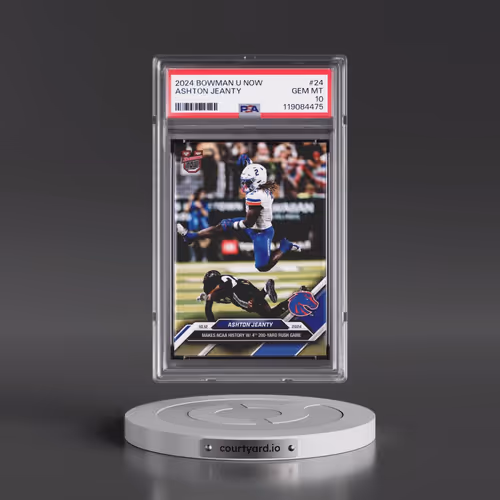 2024 Bowman U Now #24 Ashton Jeanty (PSA 10 GEM MINT)