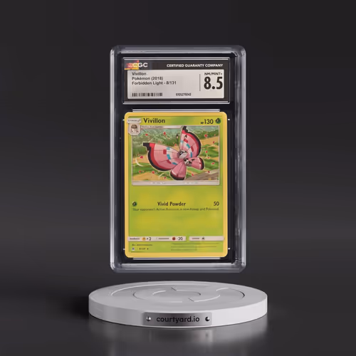 2018 Forbidden Light #8/131 Vivillon (CGC 8.5 NM-MT+)