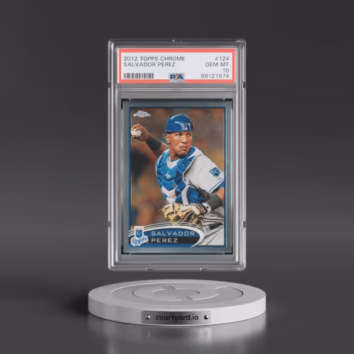 2012 Topps Chrome #124 Salvador Perez (PSA 10 GEM MINT)