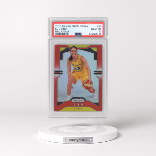 2020 Panini Prizm WNBA #53 Sue Bird - Red Prizm (PSA 10 GEM MINT)