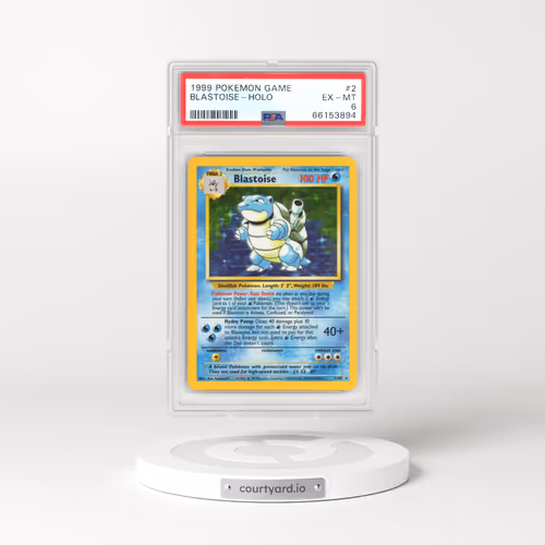 1999 Pokémon Game #2 Blastoise - Holo (PSA 6 EX-MT)