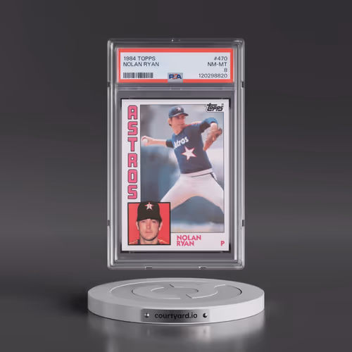 1984 Topps #470 Nolan Ryan (PSA 8 NM-MT)