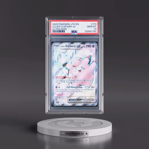 2025 Pokémon Jtg EN-Journey Together #173 Lillie's Clefairy EX - Holo Ultra Rare (PSA 10 GEM MINT)