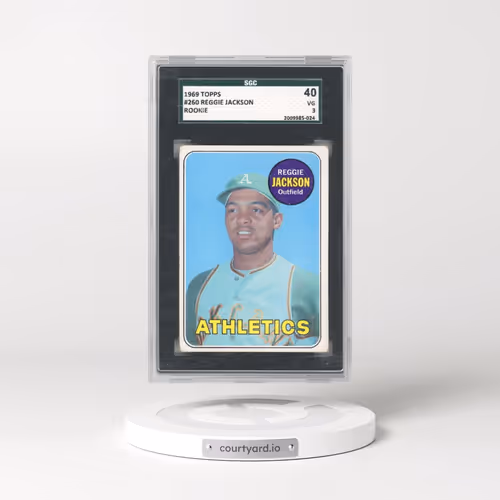 1969 Topps #260 Reggie Jackson (SGC 3 VG)
