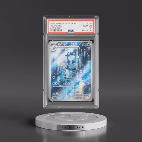 2023 Pokémon Sv2a-Pokemon 151 #176 Poliwhirl - Art Rare (PSA 10 GEM MINT)