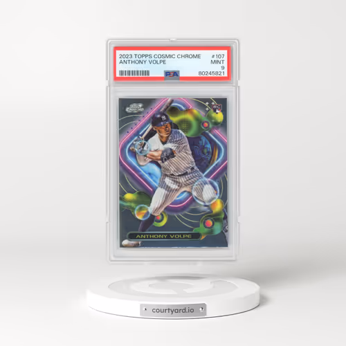 2023 Topps Cosmic Chrome #107 Anthony Volpe (PSA 9 MINT)