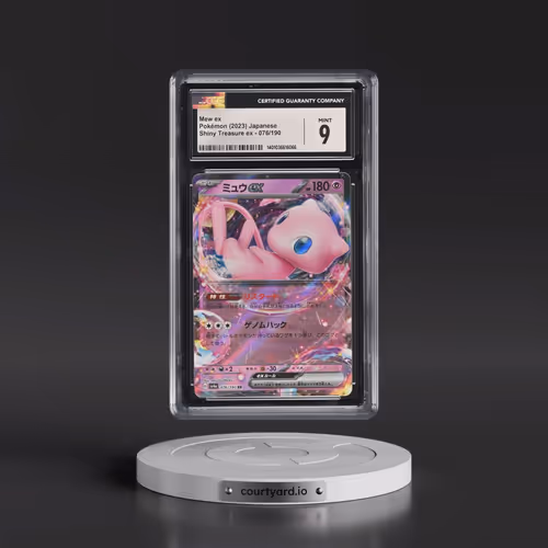2023 Pokémon Sv4a-Shiny Treasure EX #076 Mew EX - Holo (CGC 9 MINT)