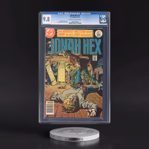 Jonah Hex #1 CGC 9.8 Off-white to White Pages (DC Comics, 3-4/77) - Universal