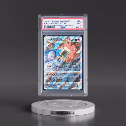 2022 Pokémon Swsh Black Star Promo #262 Charizard Vstar - Full Art Sword & Shield Ultra-Premium Coll
