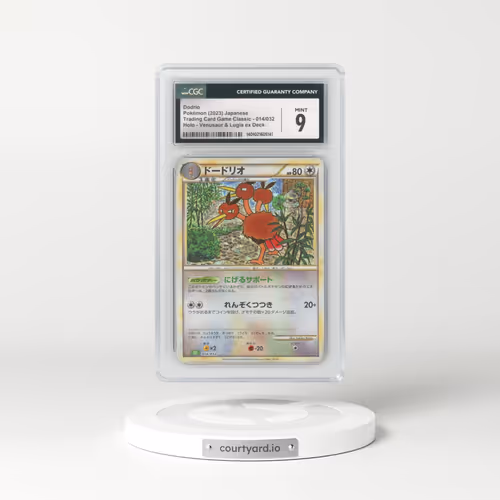 2023 Trading Card Game Classic - CLF, CLL, CLK #014/032 Dodrio - Venusaur & Lugia ex Deck - CLF Holo (CGC 9 MINT)