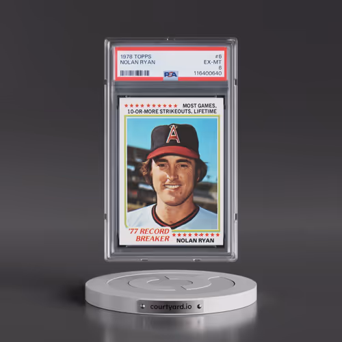 1978 Topps #6 Nolan Ryan (PSA 6 EX-MT)