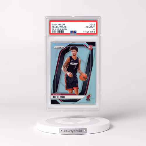 2024 Panini Prizm #248 Kel'El Ware - Silver Prizm (PSA 10 GEM MINT)