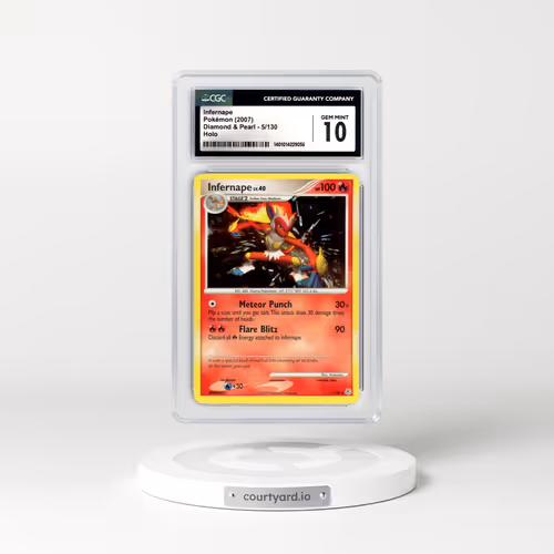 2007 Diamond & Pearl #5 Infernape - Holo (CGC 10 GEM MINT)