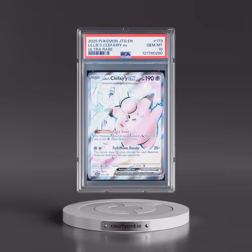 2025 Pokémon Jtg EN-Journey Together #173 Lillie's Clefairy EX - Holo Ultra Rare (PSA 10 GEM MINT)